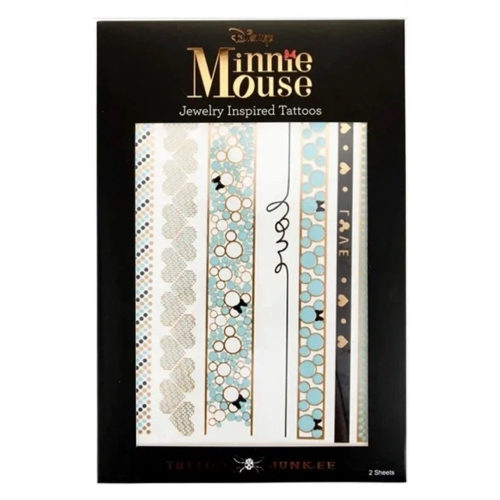Disney Minnie Tattoo Junkee Temporary Tattoos